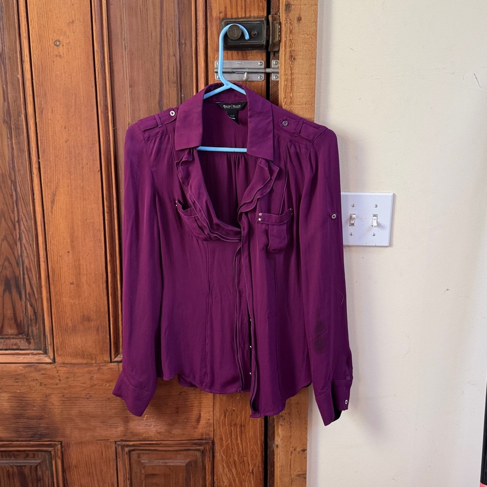 WHBM Silk Top